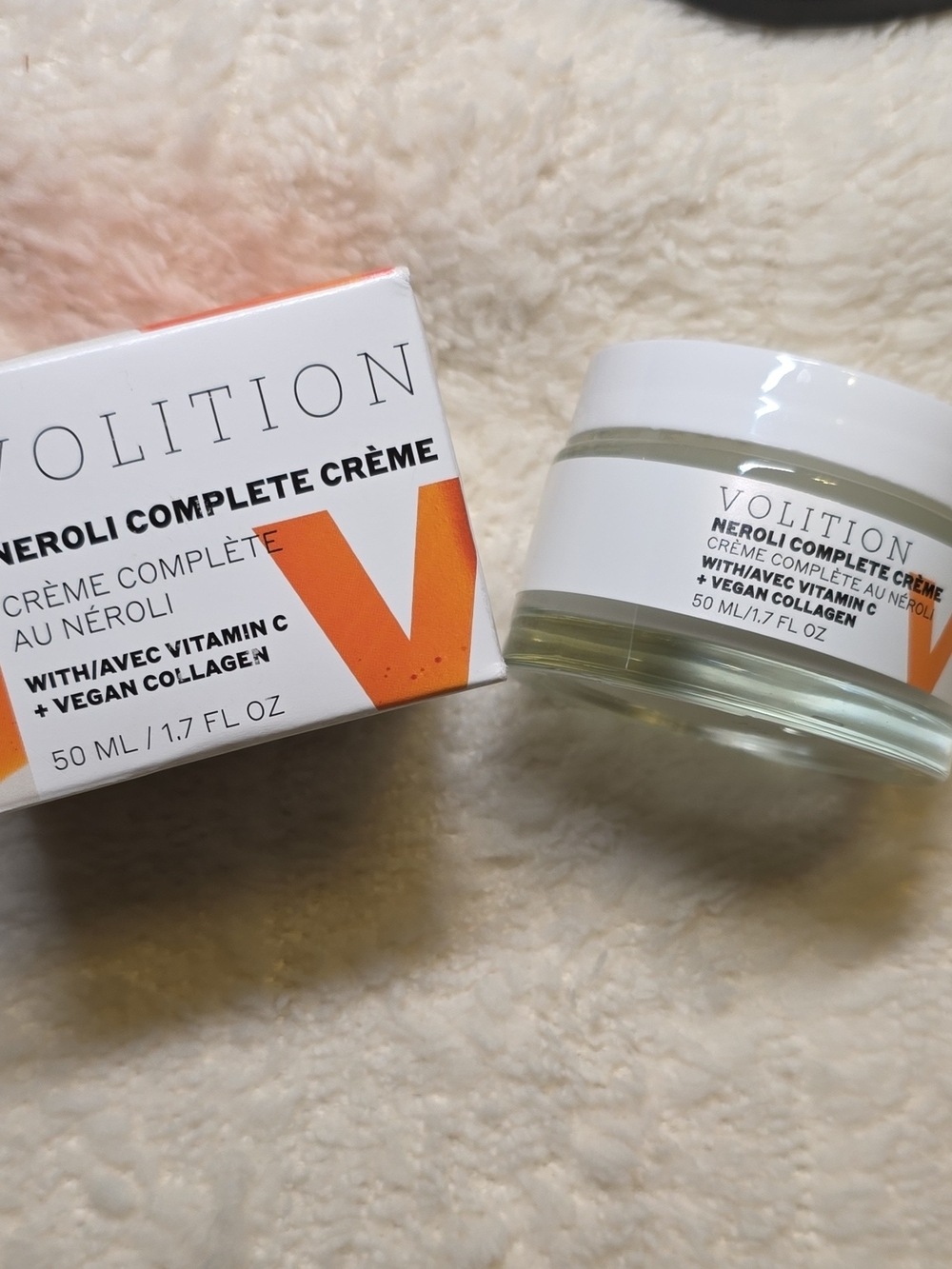 Volition Neroli Complete Crème — White & Orange Moisturizer